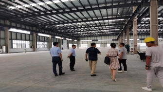 高新區管委會(huì )劉亞?wèn)|主任調研我司承建的通晟汽車(chē)、全智機械項目